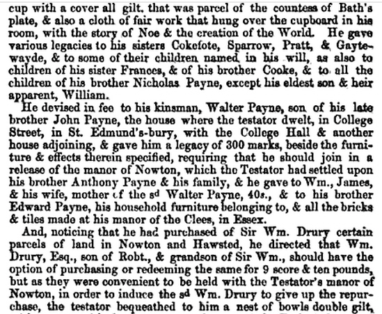 Will of Henry Payne 2