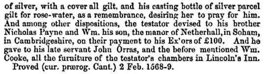 Will of Henry Payne 4