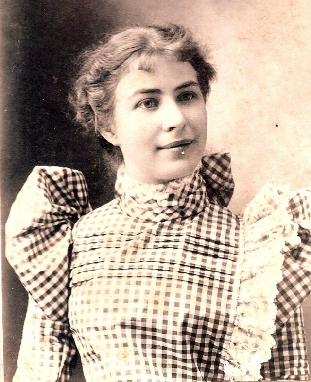 Nellie Coleman age 18, four or five years after she wrote these letters