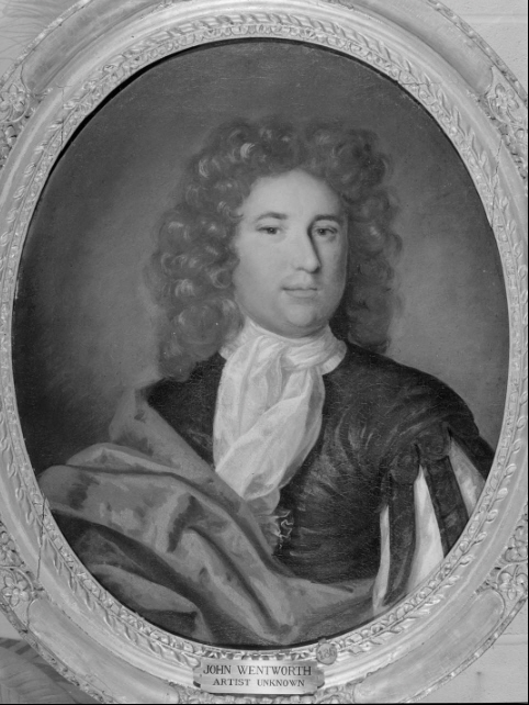 John Wentworth Portrait  Restored by Darius Chase 1845