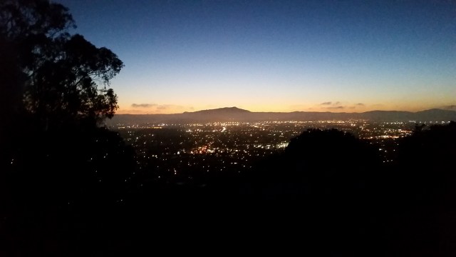 Mt Tam after sunset