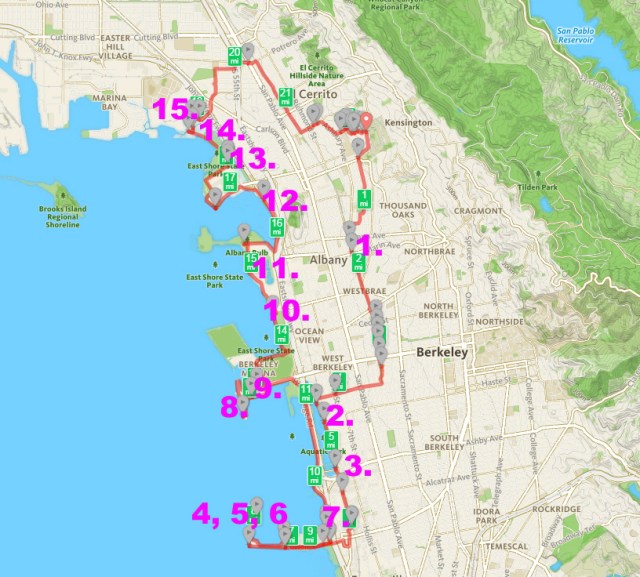 Ohlone Greenway - Bay Trail Berkeley Loop